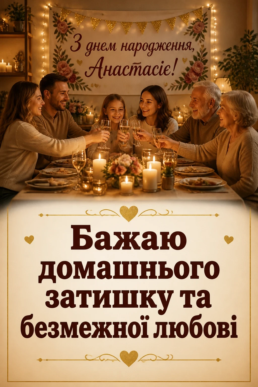 з днем народження анастасія