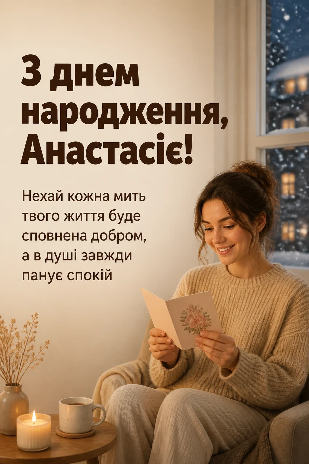 з днем народження анастасія