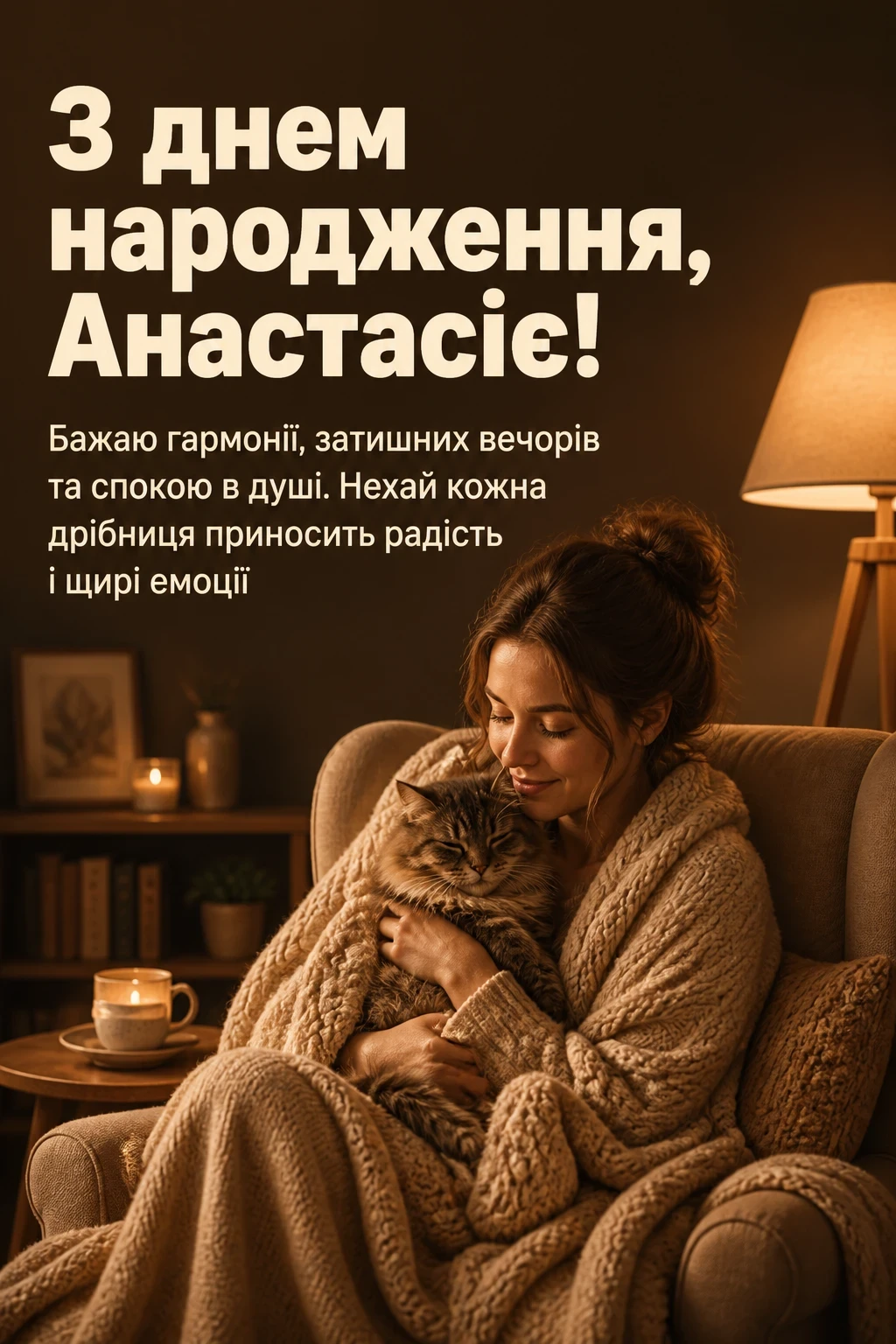 з днем народження анастасія
