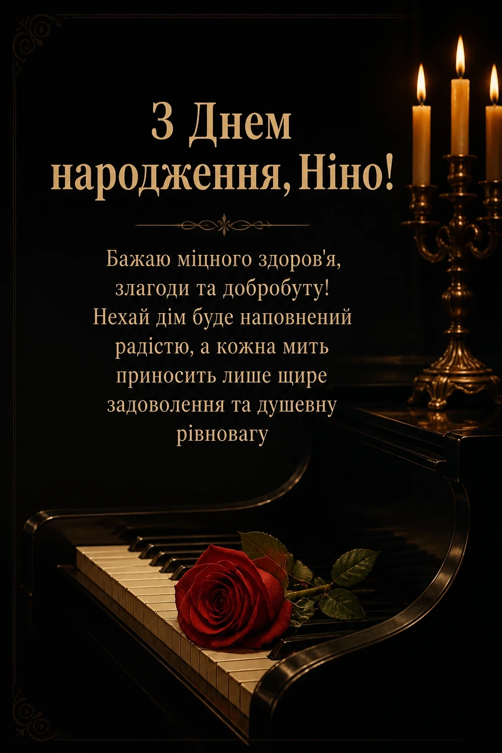 з днем народження ніна