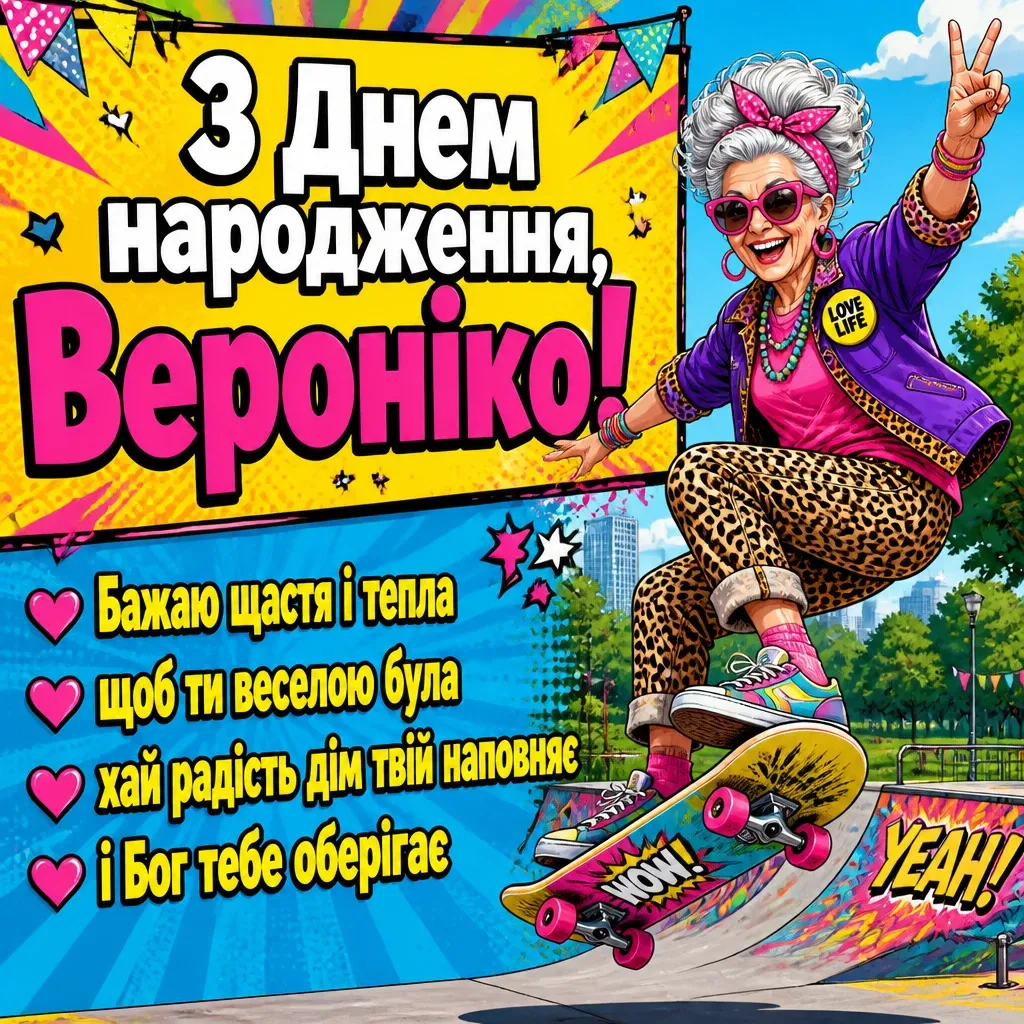 з днем народження вероніка