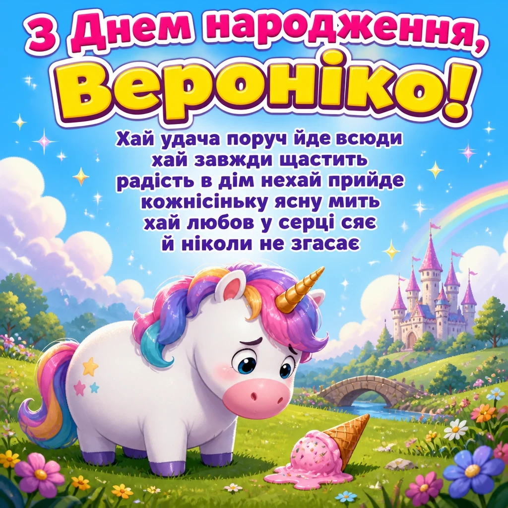 з днем народження вероніка