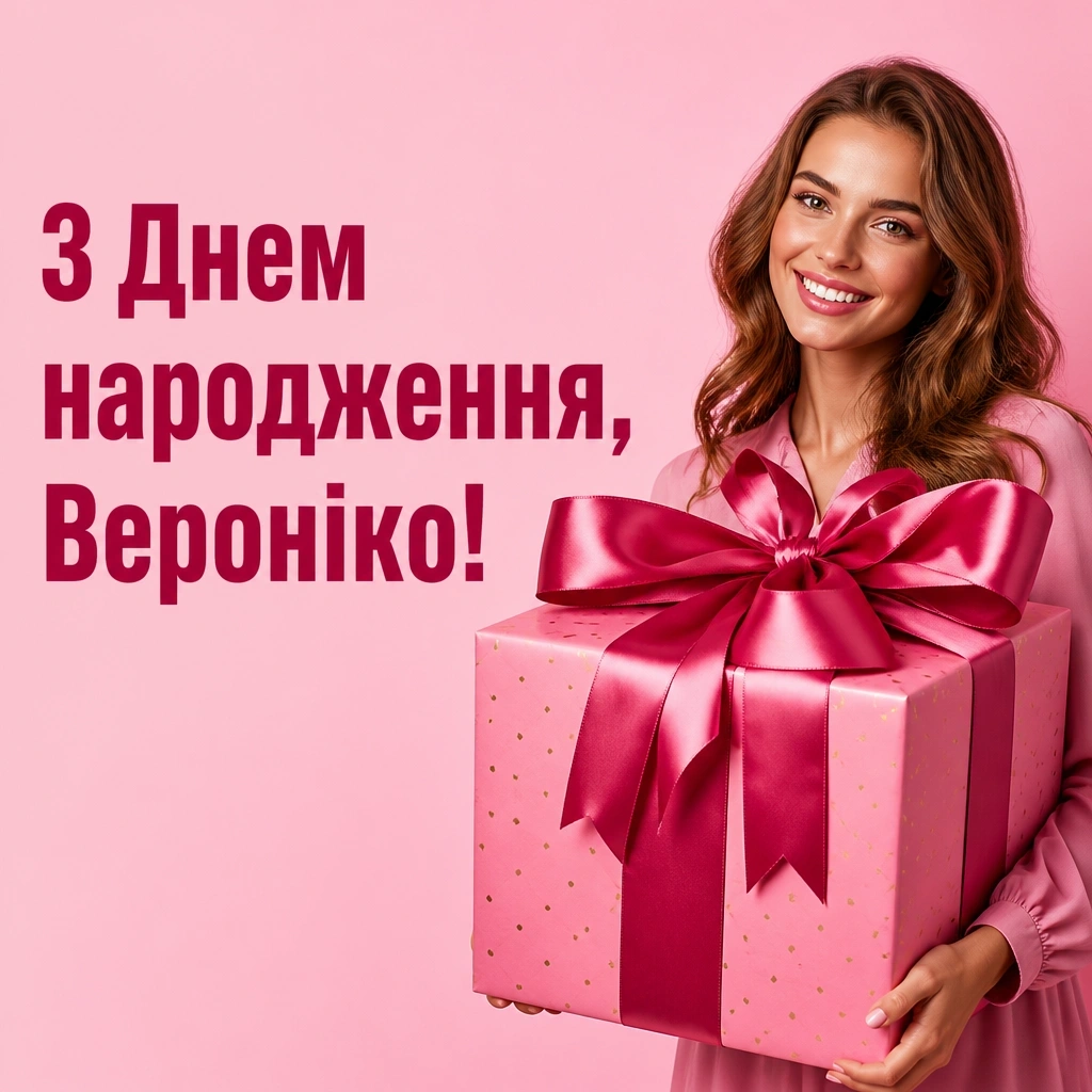 з днем народження вероніка