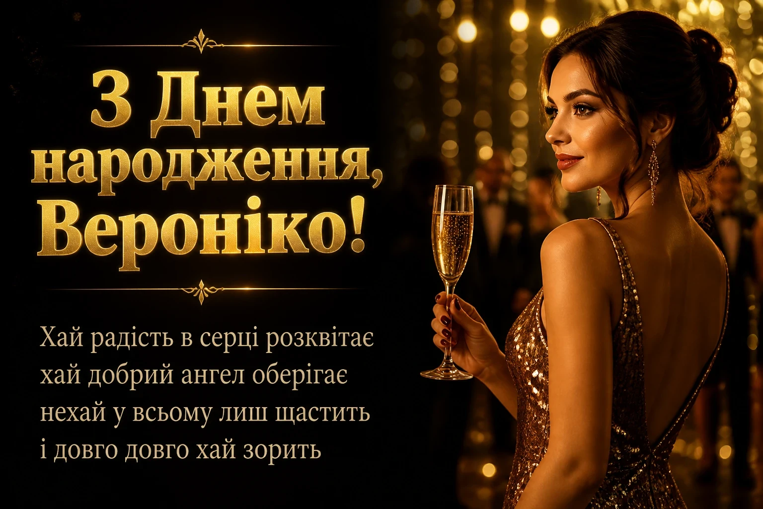 з днем народження вероніка