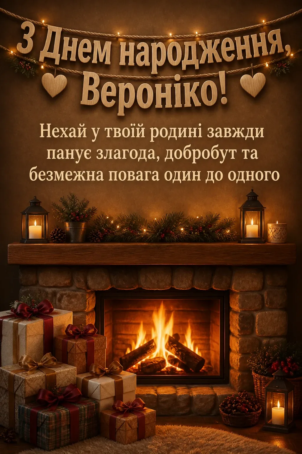 з днем народження вероніка
