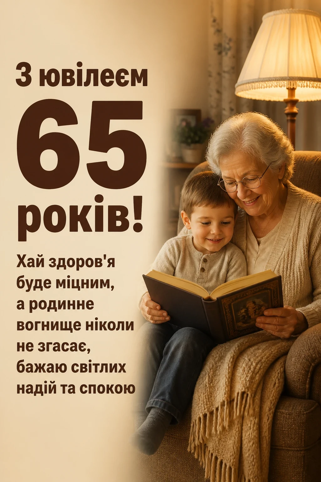 зворушливі привітання з днем народження жінці 65 років