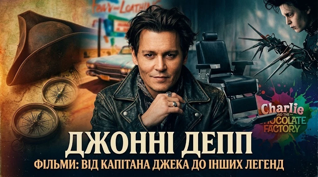 Огляд найяскравіших образів Джонні Депп в кіно