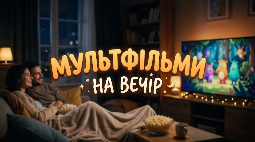 Кращі мультфільми на вечір для дітей і дорослих