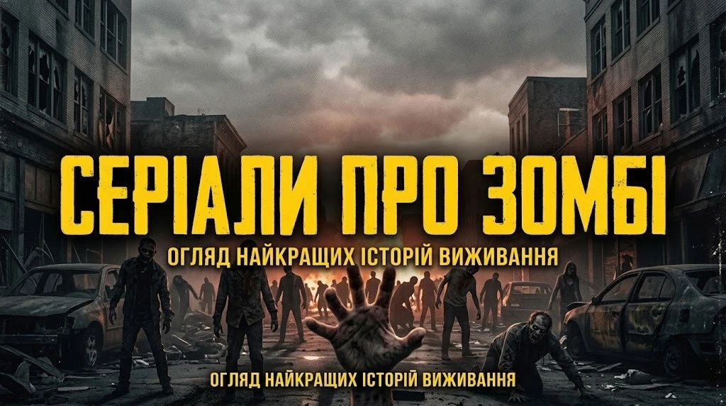 Серіали про зомбі: від комедії до справжнього жаху