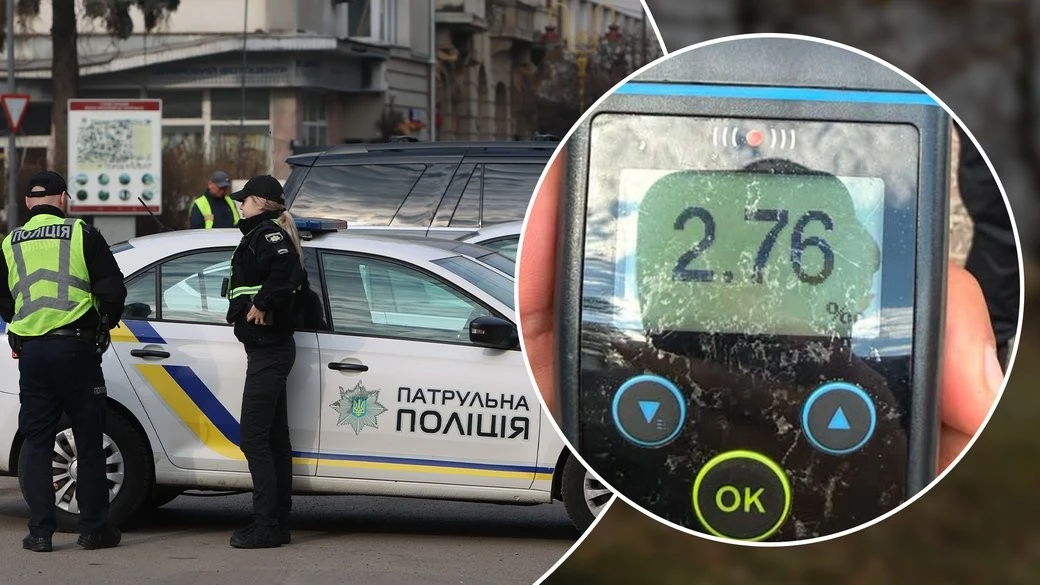 Патрульні в Івано-Франківську затримали п’яного керманича після серії зіткнень та невдалої втечі